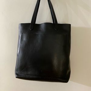 Madewell medium leather traveler tote